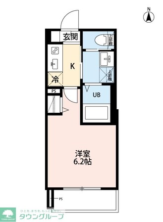 robot home 千住大橋の物件間取画像